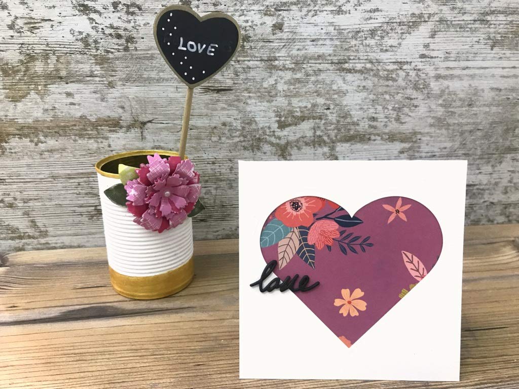 Amazon.com: Sizzix Framelits Die Set 6/PK - Hearts